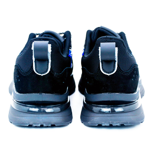 Deportivas negro-azul