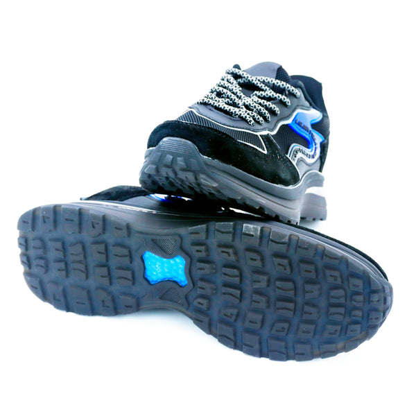 Deportivas negro-azul