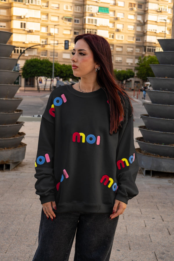 Sudadera letras