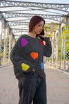 Sudadera corazones