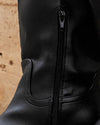 Botas de caña alta A-3432 Negro