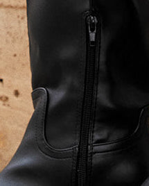 Botas de caña alta A-3432 Negro