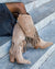 Botas de caña alta A-5431 Topo