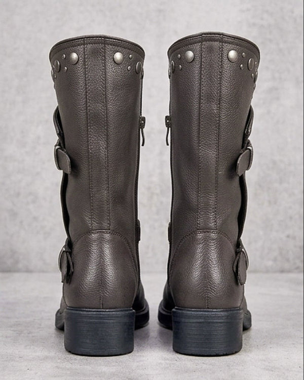 Botas de Media Caña AD-5442 Chocolate