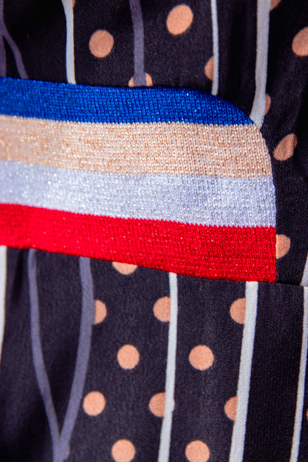 Vestido midi con vuelo