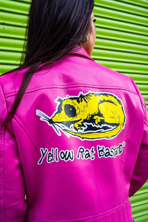 Cazadora biker polipiel