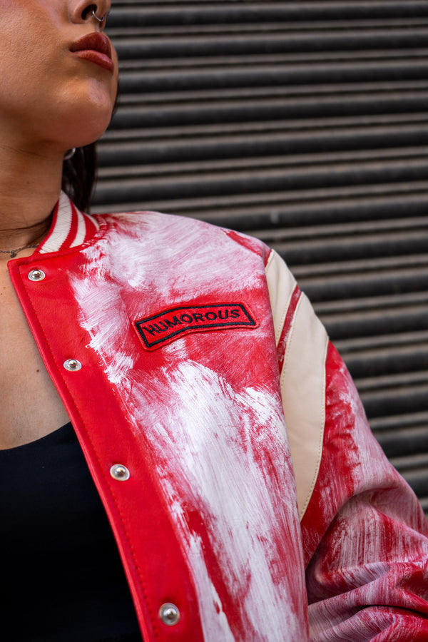 Cazadora bomber polipiel