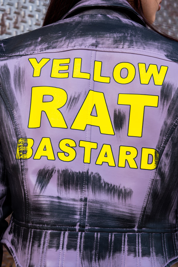 Cazadora biker polipiel