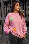 Sudadera flores