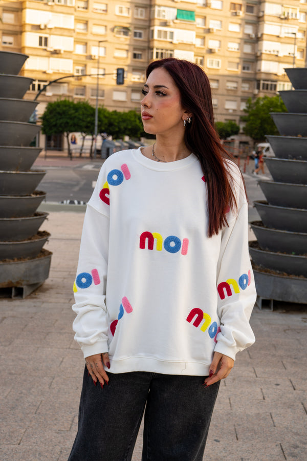 Sudadera letras