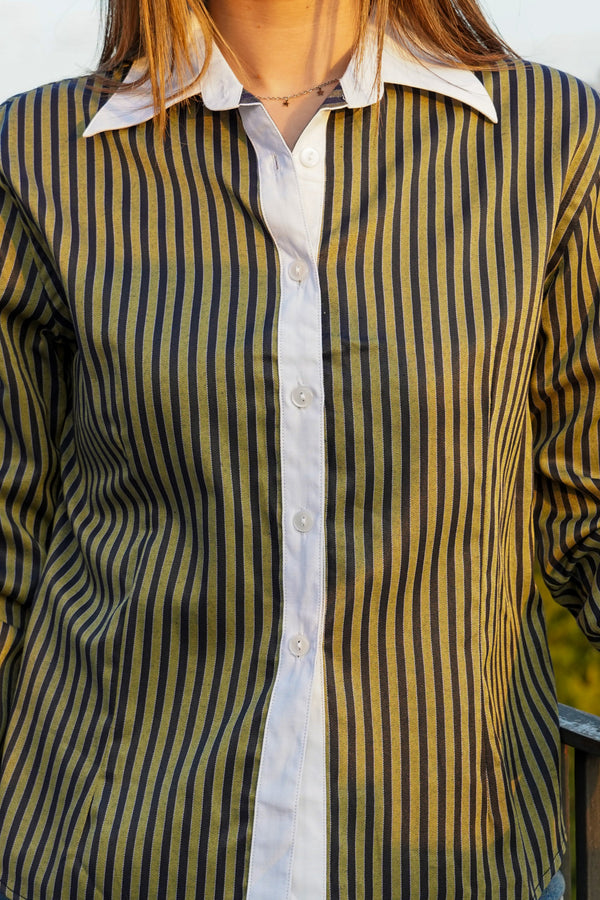 Camisa manga larga rayas