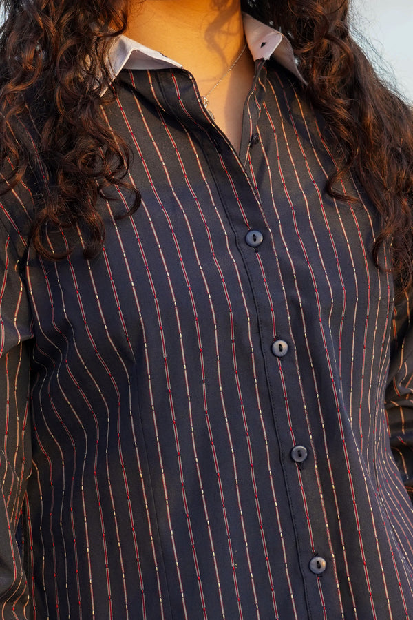 Camisa manga larga rayas