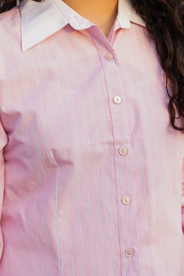 Camisa manga larga rayas