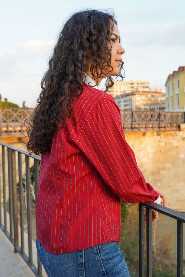 Camisa manga larga rayas