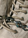 Botines de caña media con cordones - Kaki
