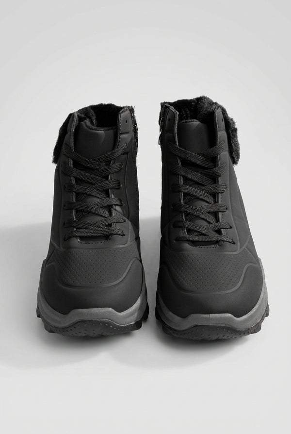 Botines black con pelo