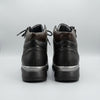 Botines negros con cordoneras