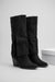 Botas de caña alta con pedrería