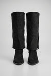 Botas de caña alta con pedrería