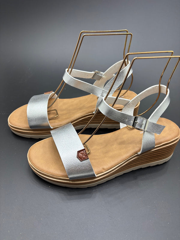 Sandalias 2502 Silver