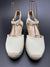 Sandalias 1228 Crema