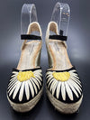 Sandalias de Cuña Margarita con Plataforma