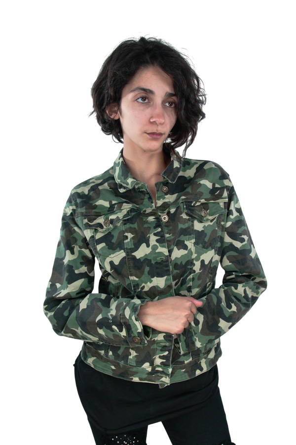 Cazadora camuflaje