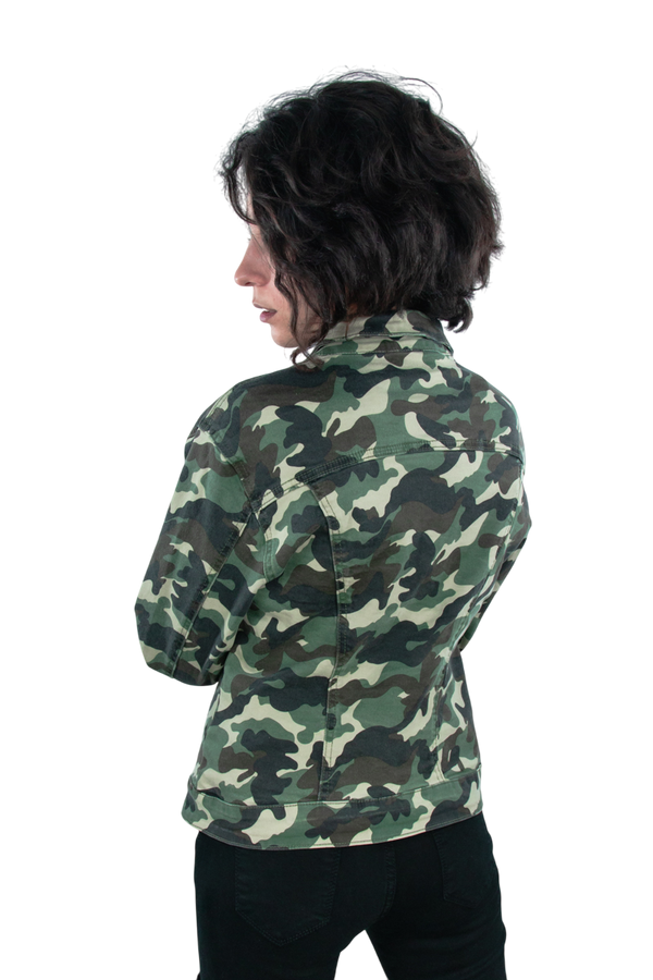 Cazadora camuflaje