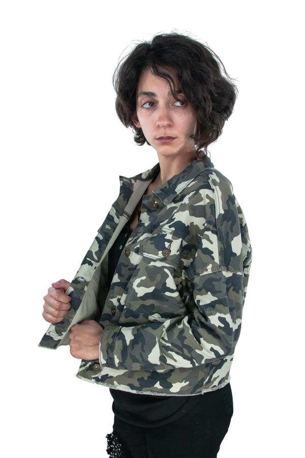Cazadora camuflaje