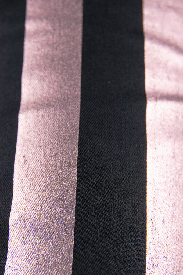 Pantalones rayas con brillo