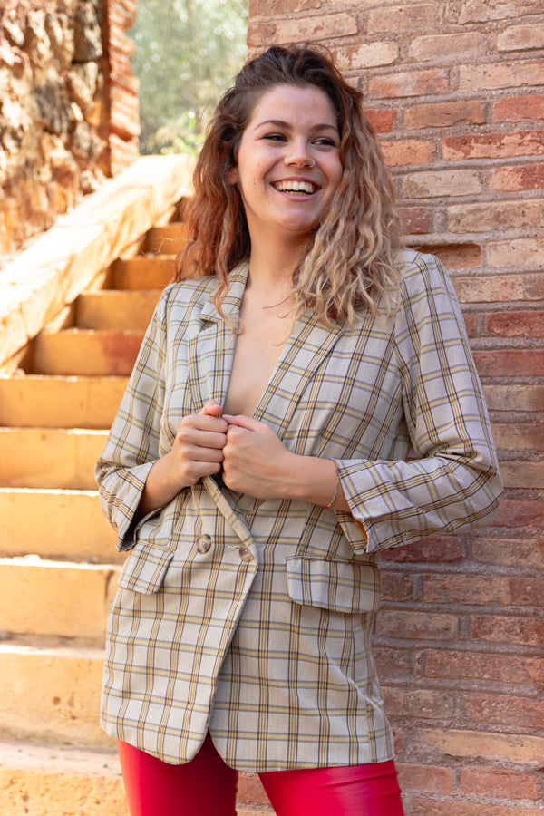 Blazer cuadros
