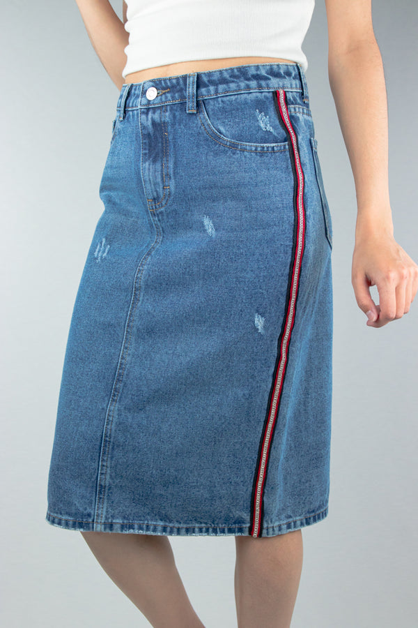 Falda vaquera