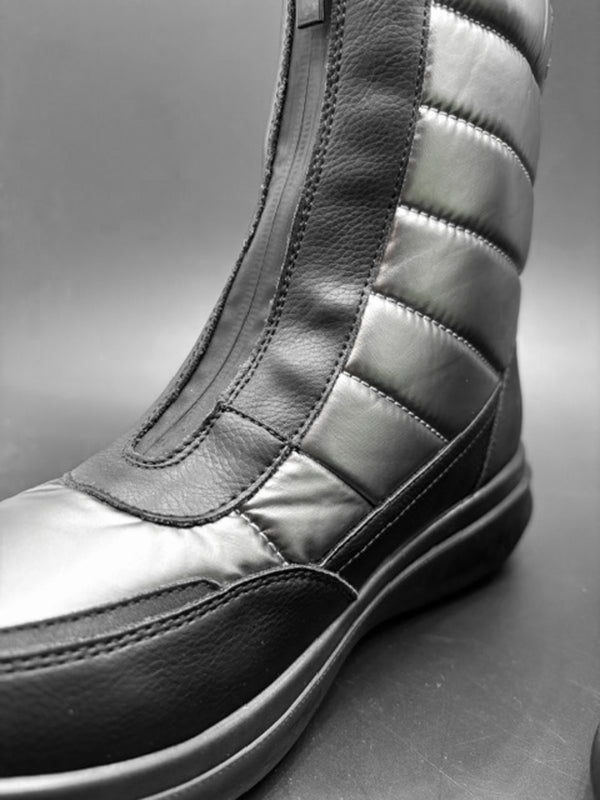 Botines M5801-40 Silver black