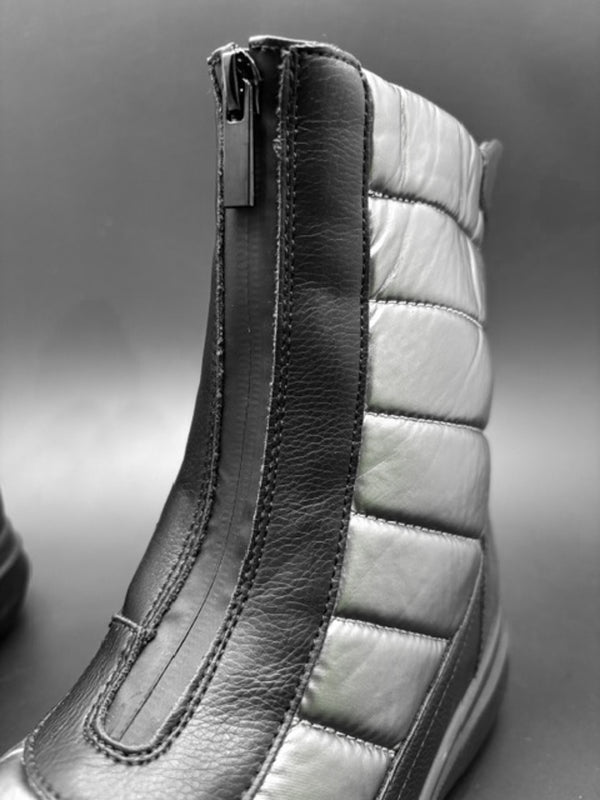 Botines M5801-40 Silver black