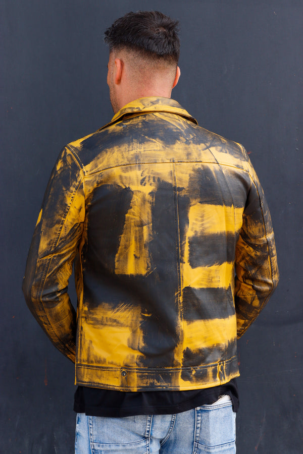 Cazadora motero polipiel