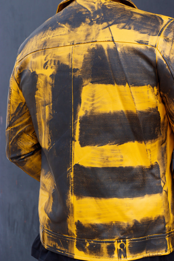 Cazadora motero polipiel