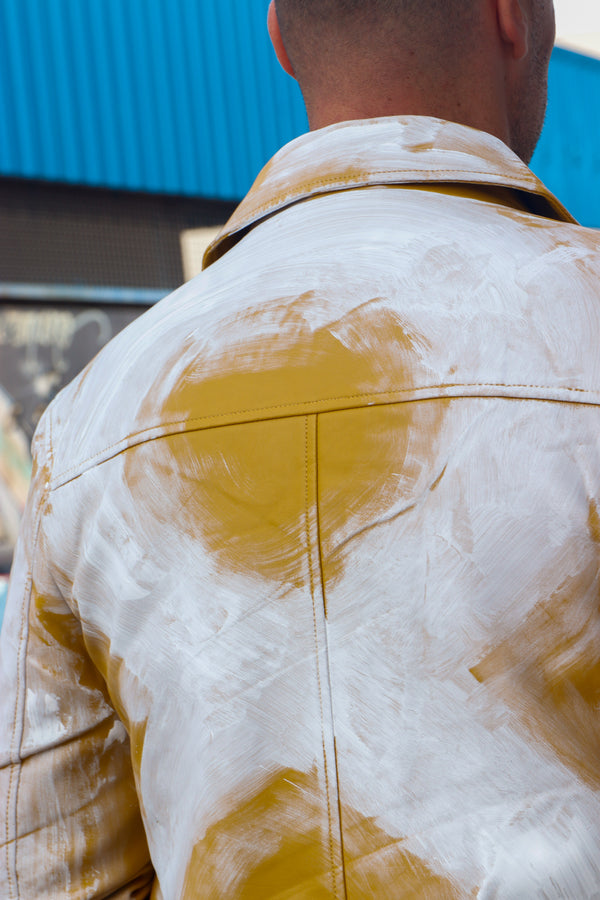 Cazadora motero polipiel