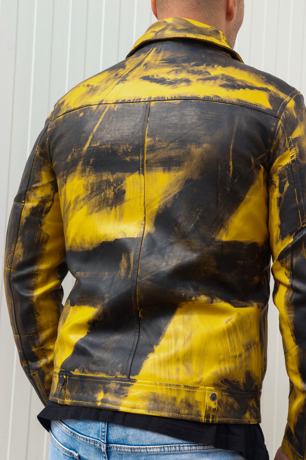 Cazadora motero polipiel