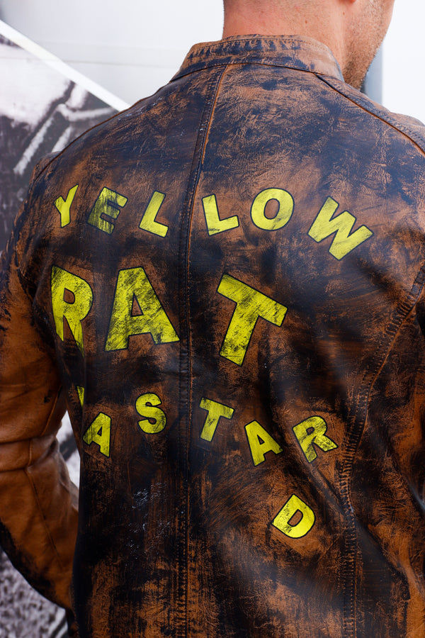 Cazadora motero polipiel