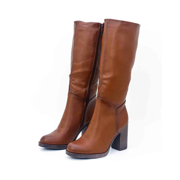 Botas de tacón de caña alta