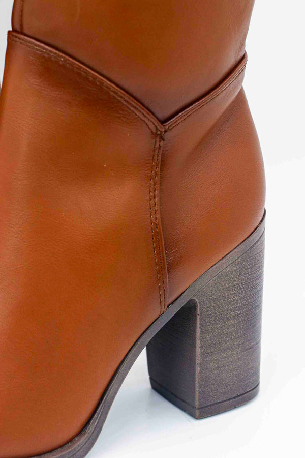 Botas de tacón de caña alta