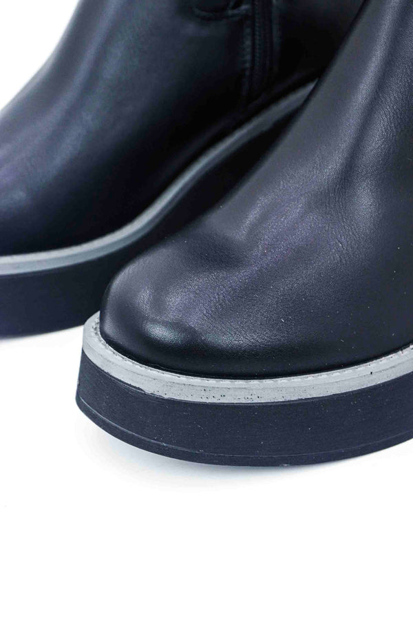 Botas de tacón con plataforma