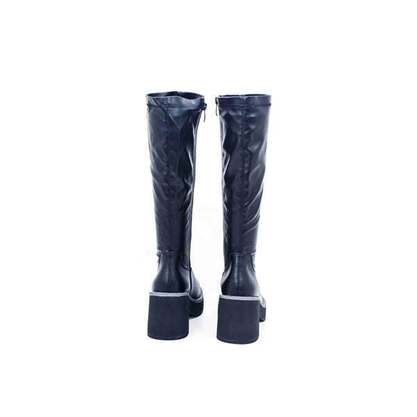 Botas de tacón con plataforma