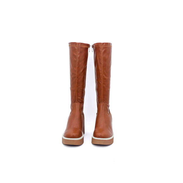 Botas de tacón con plataforma