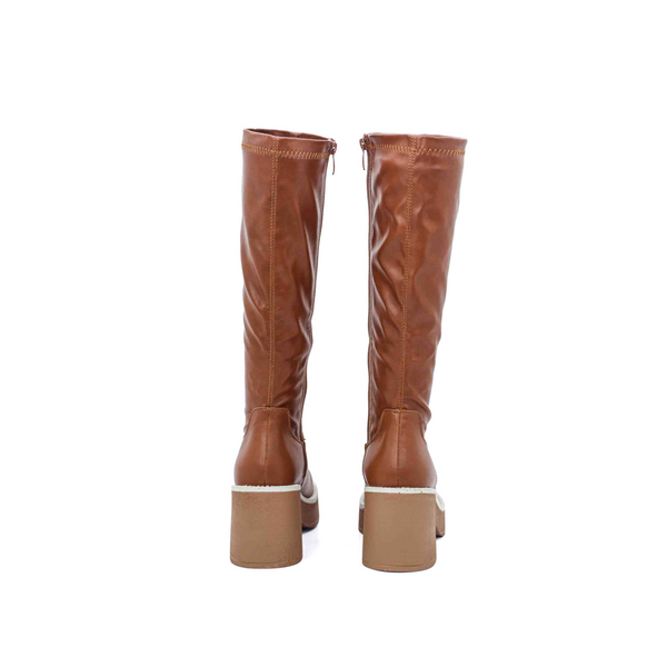 Botas de tacón con plataforma