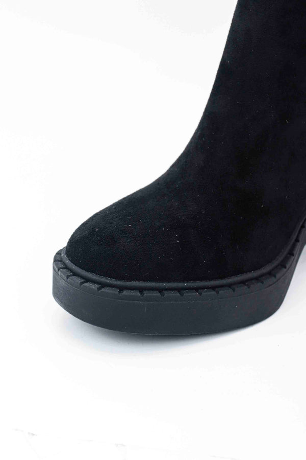 Botas de tacón de caña alta