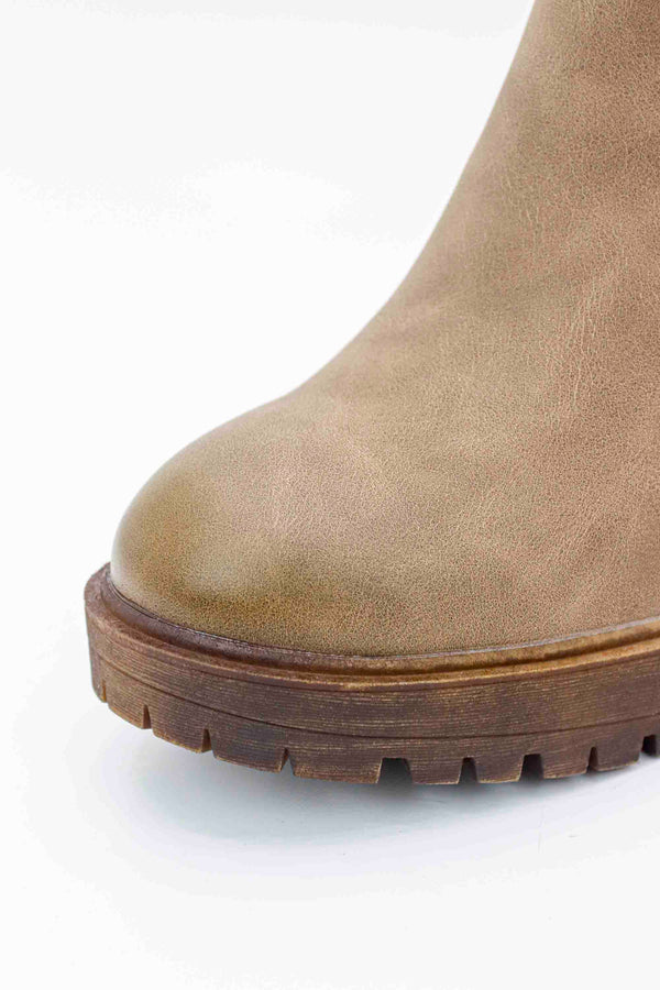 Botín de tacón ancho Chelsea