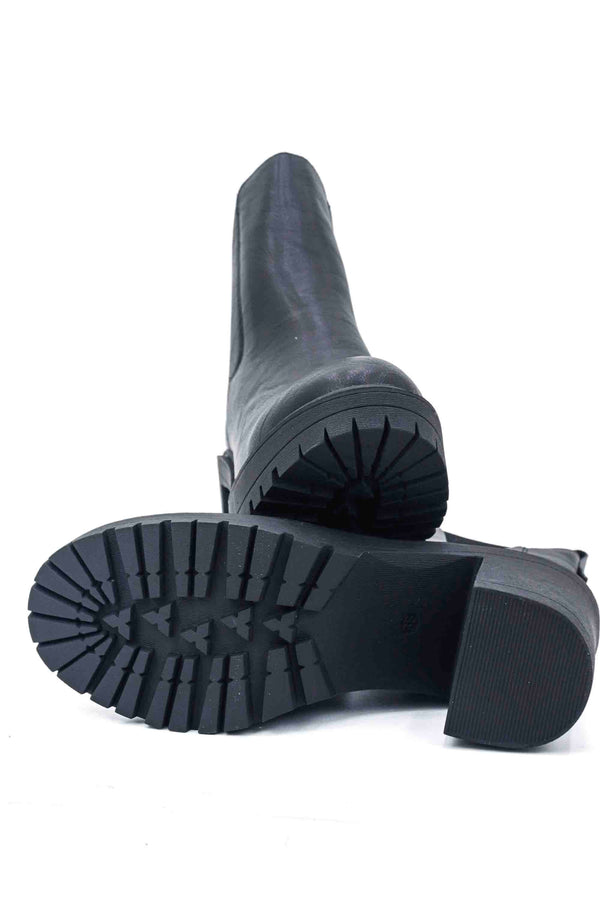 Botín de tacón ancho Chelsea