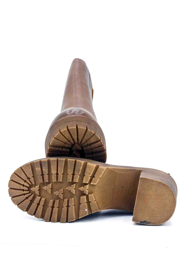 Botín de tacón ancho Chelsea