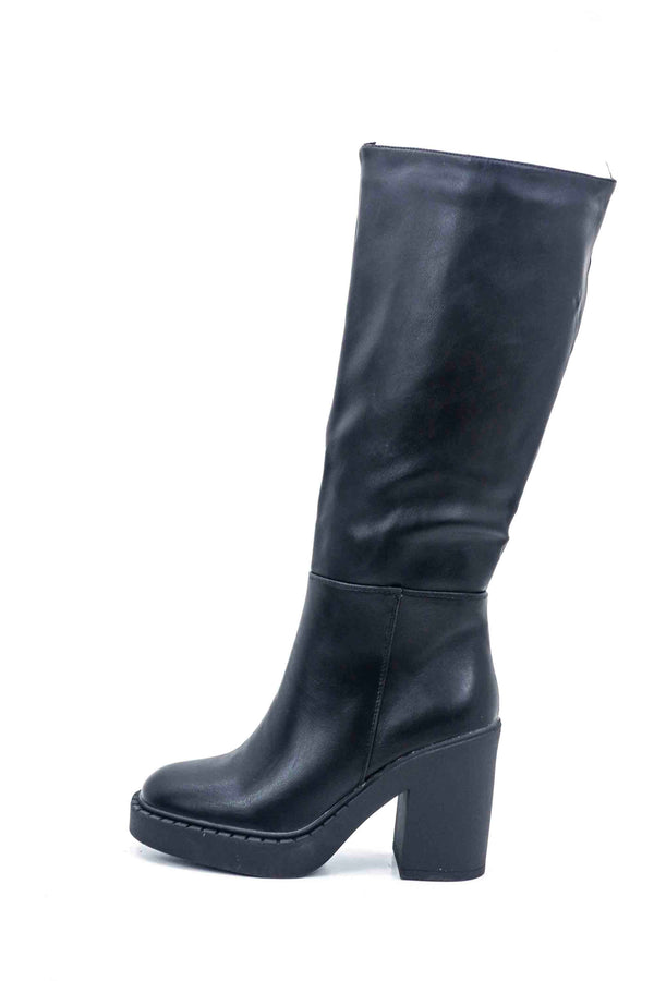 Botas de tacón de caña alta